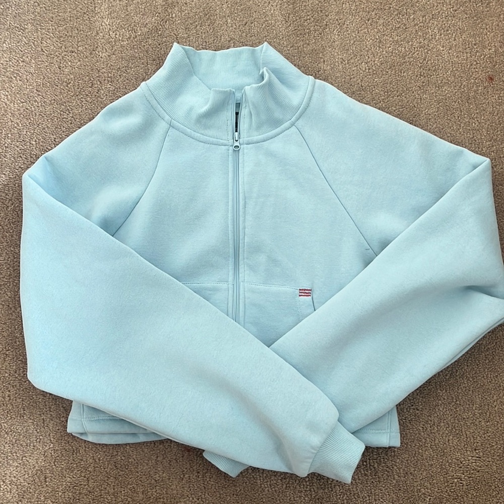 Cropped hoodie Zip Up